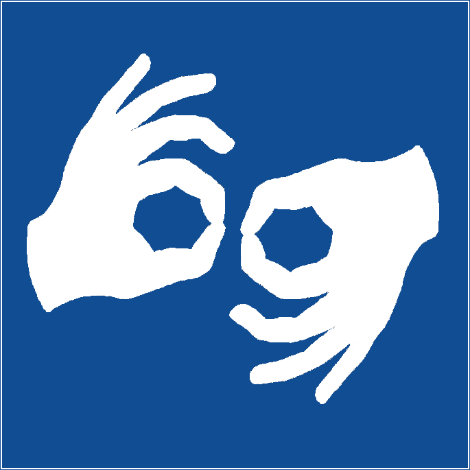 logo tłumacz migowy