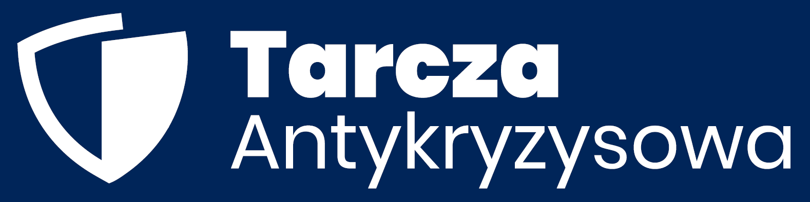 logo Tarcza Antykryzysowa - ciemne tło